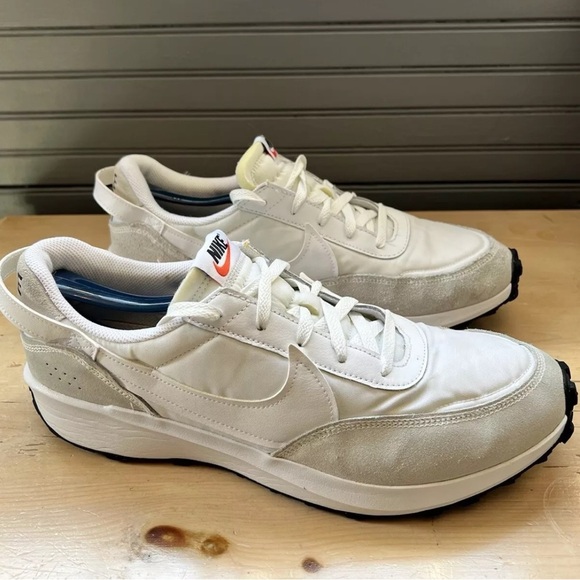 Nike Waffle Debut Shoes White (Style DH9523-100) Suede Low Top Men’s 13 - Picture 7 of 7